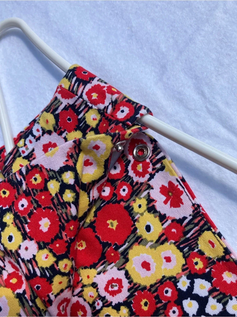kate spade Saturday Red, Yellow & Black Floral Shift Dress